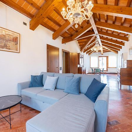 Apartamento Luxury Penthouse With Terrace Venecia Exterior foto