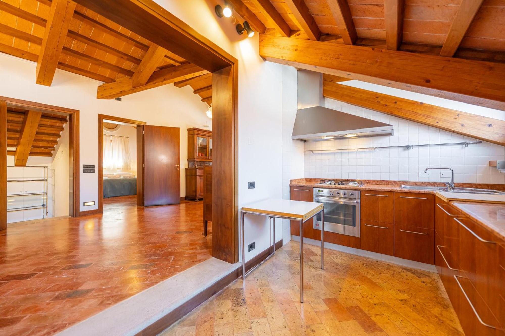 Apartamento Luxury Penthouse With Terrace Venecia Exterior foto