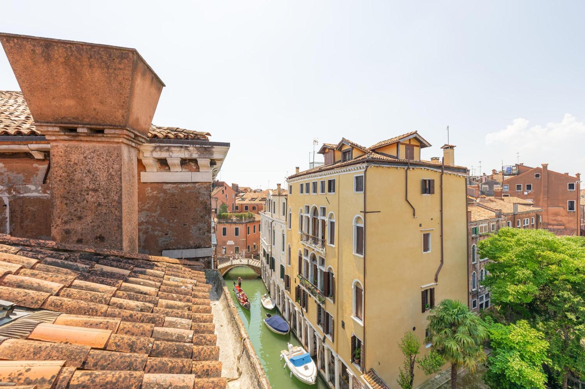 Apartamento Luxury Penthouse With Terrace Venecia Exterior foto